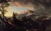 Thomas Cole The Savate State oil painting